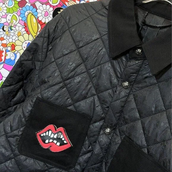 Chrome Hearts Men's Lapel Puffer Jacket - Picture 6 of 9